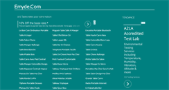 Desktop Screenshot of emyde.com