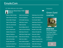 Tablet Screenshot of emyde.com